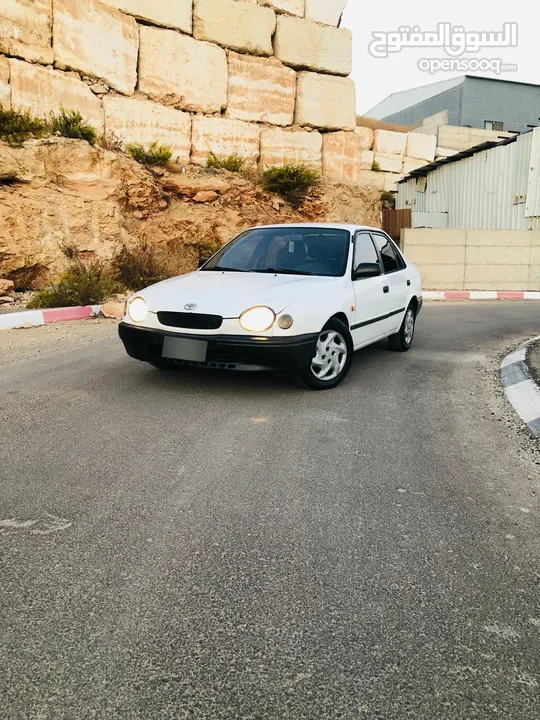 تويوتا كورولا مديل 99 جير تومات  متور 1.6  فحص ممتاز