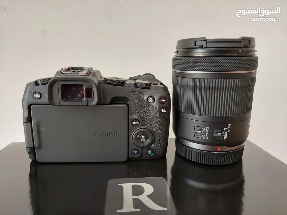 للبيع كاميرا canon Rp +عدسة 105_24  الكاميرا وكالة نظيفة جدا. -عداد الشتر 5k فقط،بجميع اغراضه