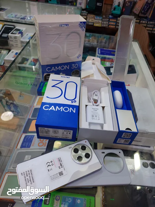 جديد مكفول سنه Kamon 30 5G رام 24  ججيا 512 متوفر توصيل