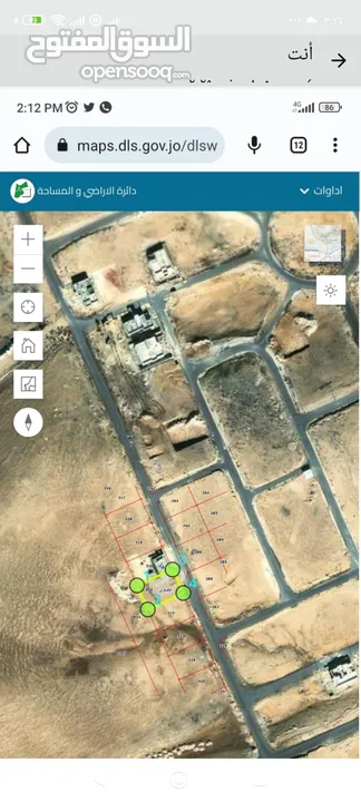 للبيع أرض 642 متر مربع ، الزرقاء ـ الغباوي قرب جسر الغباوي ، الارض على شارعين منطقة فلل هادئه جدا
