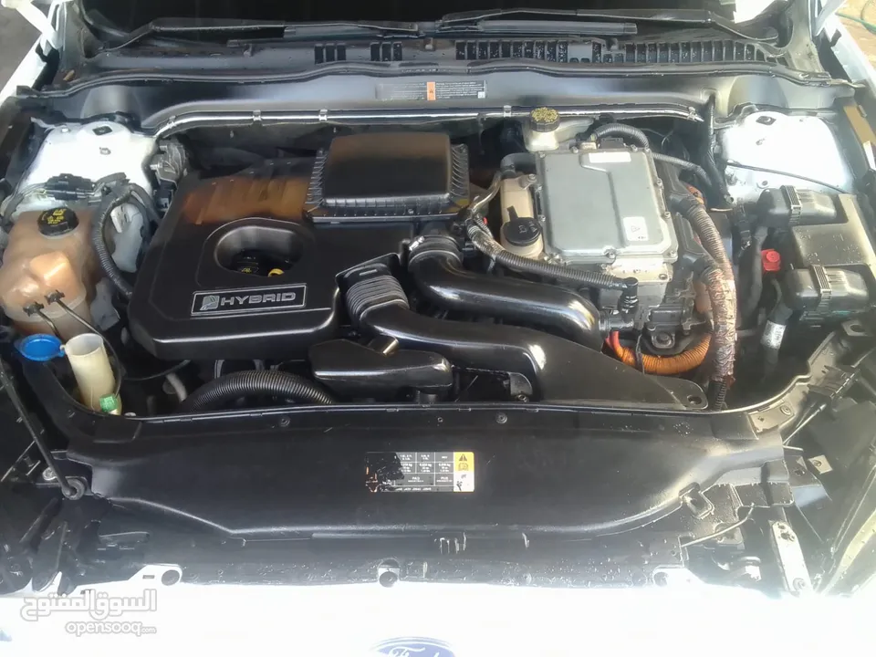 فورد فيوجن تيتانيوم 2018 Ford Fusion Titanium white  اعلى مواصفات نظيفه جدا استخدام شخصي ماشيه 96000