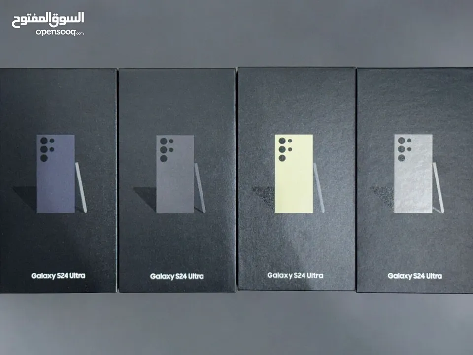 جلاكسي  S24 ULTRA   كفالة الوكيل BMS  ومكفول لمدة عام  واحصل على بكج /بسعر مميز