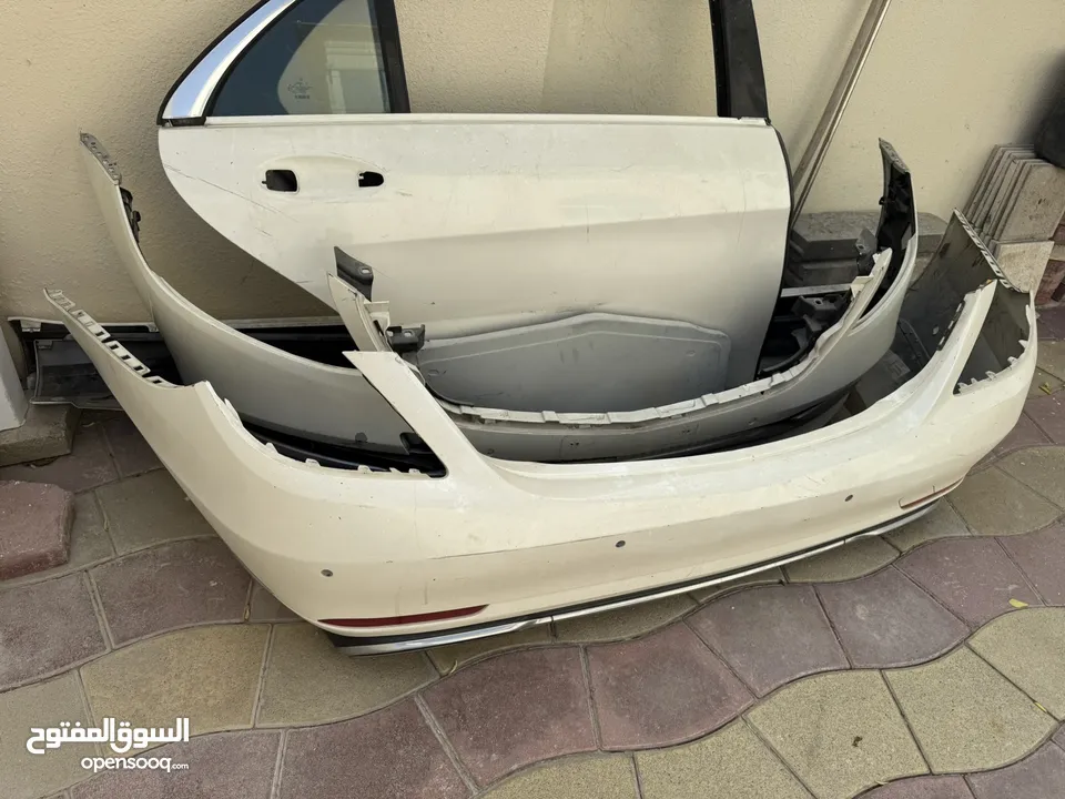 Mercedes s560 bumper front and back