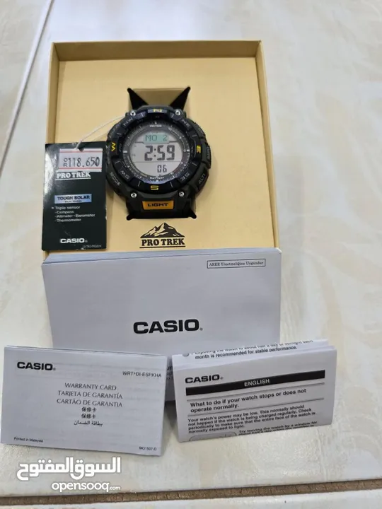 Casio pro trek prg 340