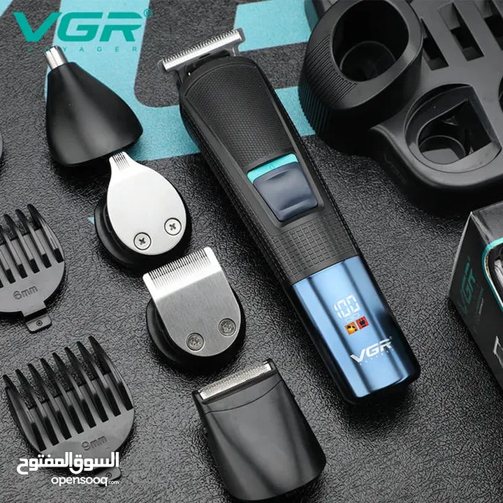 ماكينة حلاقة رجالي VGR أحترافية 10 في 1 بأقل الأسعار
