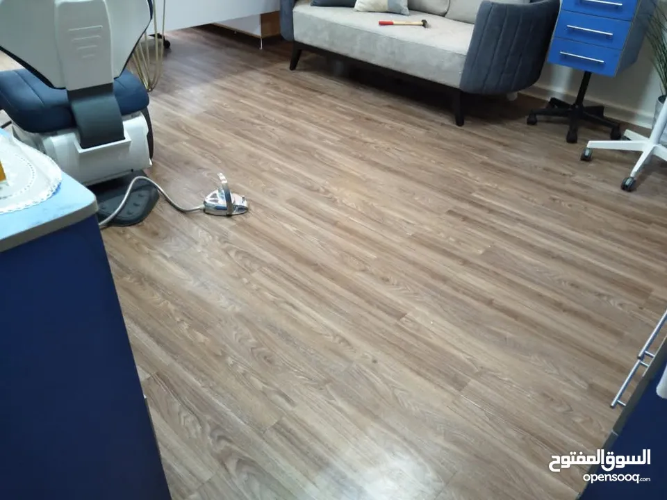 ارضيات pvc بديل باركيت سماكة 3ملم