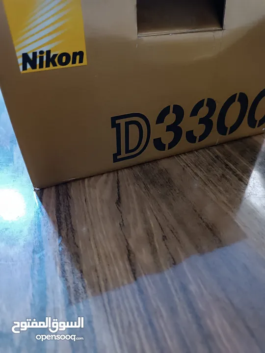 كاميرا  (Nikon) نيكون D3300 شبه جديدة بحالة ممتازة ولا خدش بسعر قابل للتفاوض