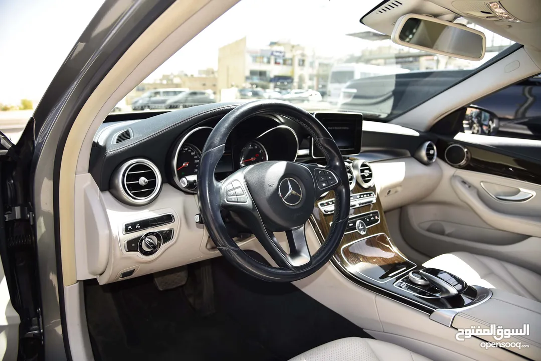 مرسيدس سي كلاس 180 بحالة الوكالة Mercedes C180 2015
