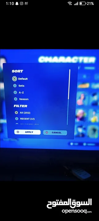 حساب فورتنايت اسطوري 208+ الوصف ضروري