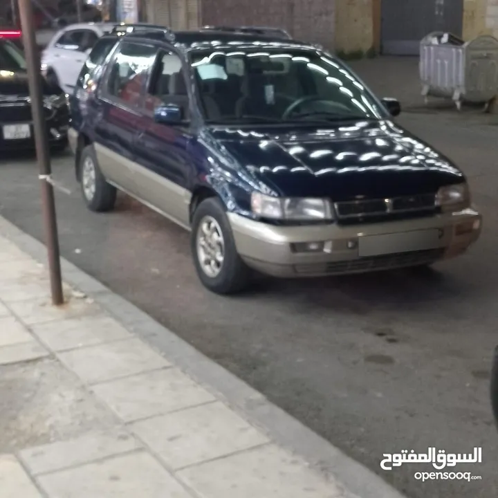 سياره هونداي سنتامو عائليه للبيع مديل 1996 بحاله ممتازه غرفه ممتازه