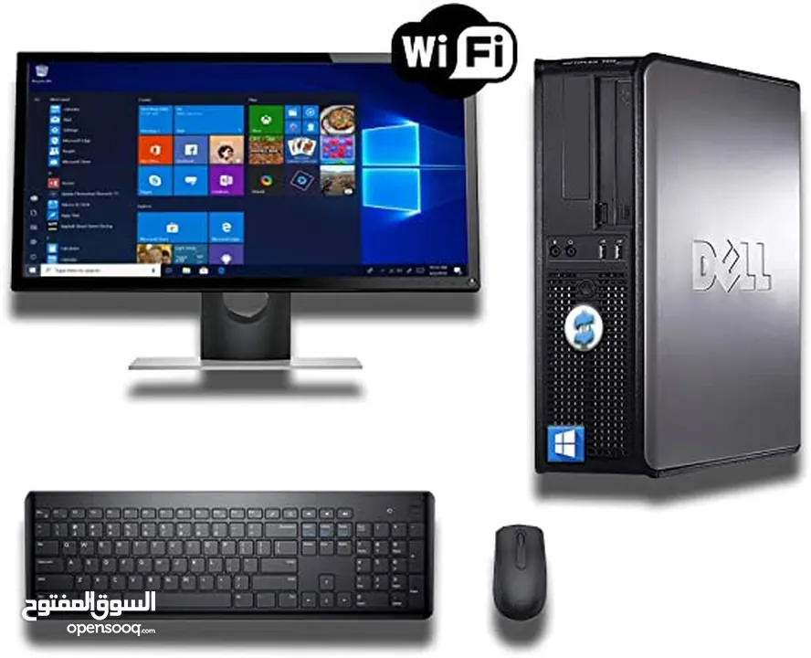 كمبيوتر ديسكتوب Desktop Dell PC مكتبي اعلى مواصفات اقل سعر كفالة سنة كاملة