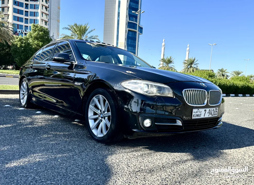 ‏BMW 520 I 2015 العداد 215 السعر 3250