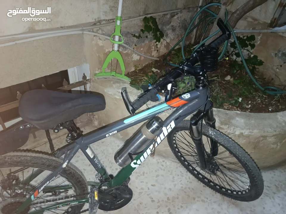 بسكليت جنط 24 مستعمل شهر بحالة الوكالة