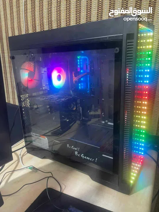 Intel Core i5-9400F  كرت الشاشة: NVIDIA GTX 1060 6GB  الرام: 16GB DDR4 2666MHz  التخزين:  SSD 128GB