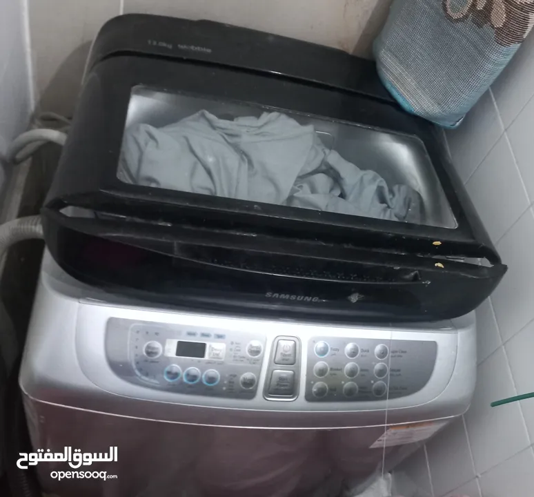 غساله سامسونج 13 كيلو للبيع بحالة الوكاله للبيع بلجبيهه بطلوع البلديه سبب البيع عدم توفير مياه