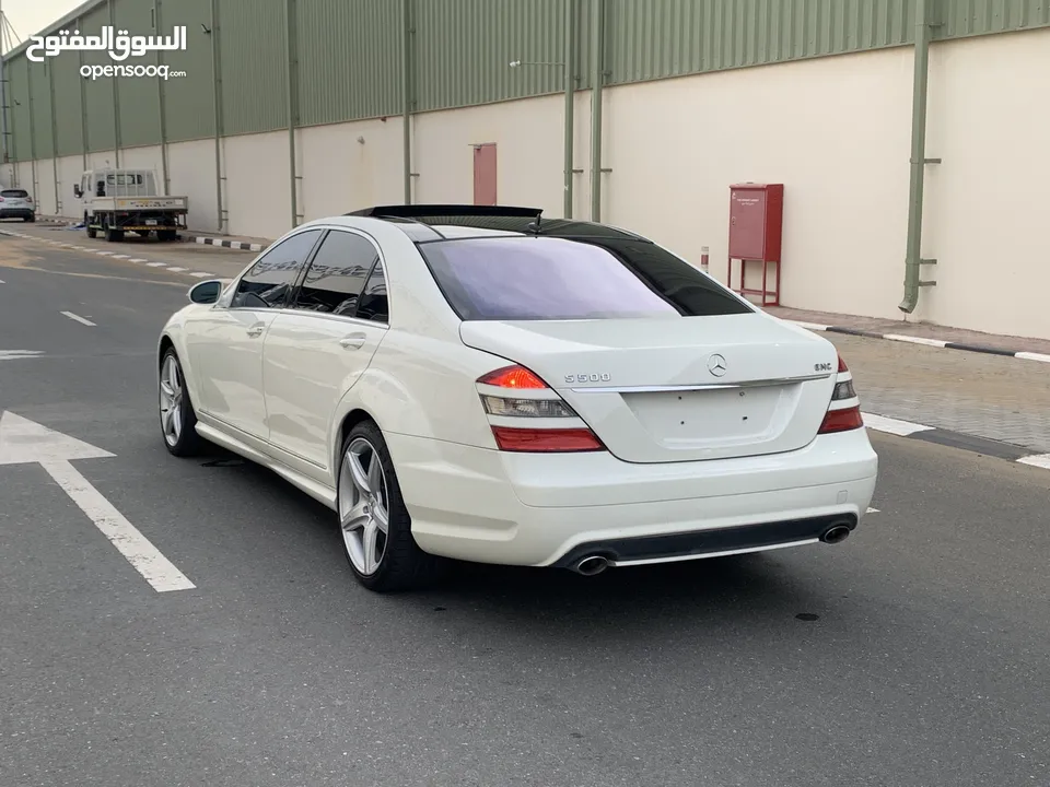 مرسيدس S500 خليجي فل مواصفات قمه في النضافه