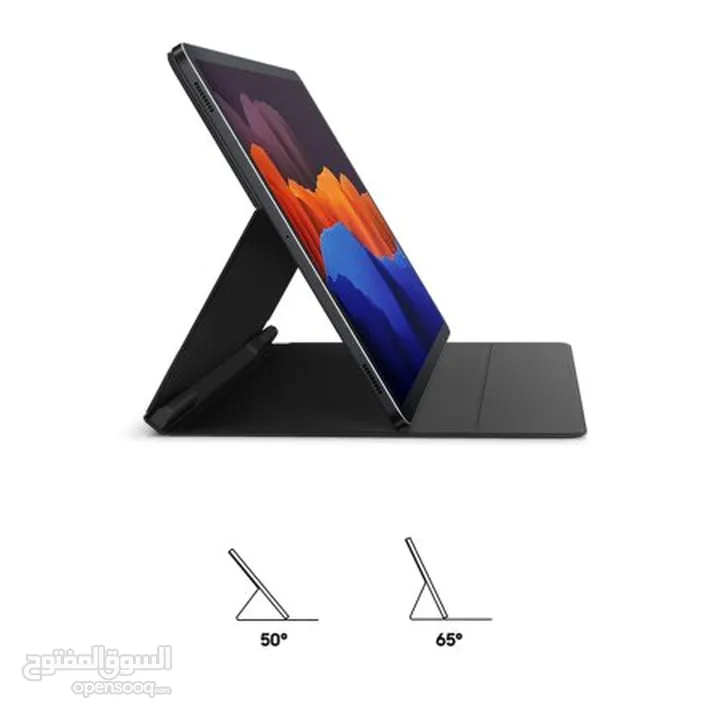 Samsung Tab S7 S8 Book Cover كفر سامسونج تاب اس 7 اس 8 دفتر