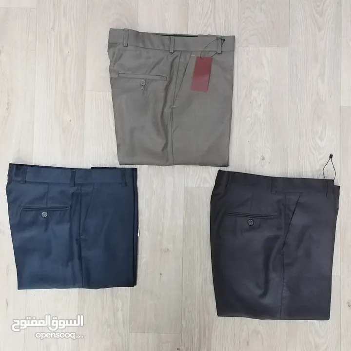 قمصان وبليزرات وبناطيل قماش بسعر خيالي