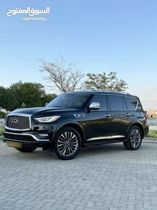 انفنتي QX80 2019 كلين تايتل قمة النظافة