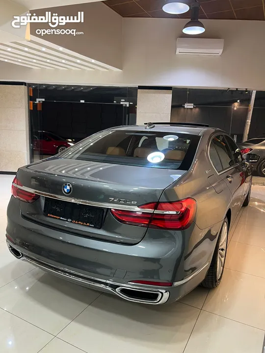 BMW 740Le 2017 وارد شركه ابو خضر مالك اول فل كامل اعلى تصنيف فحص كامل بحاله الوكاله