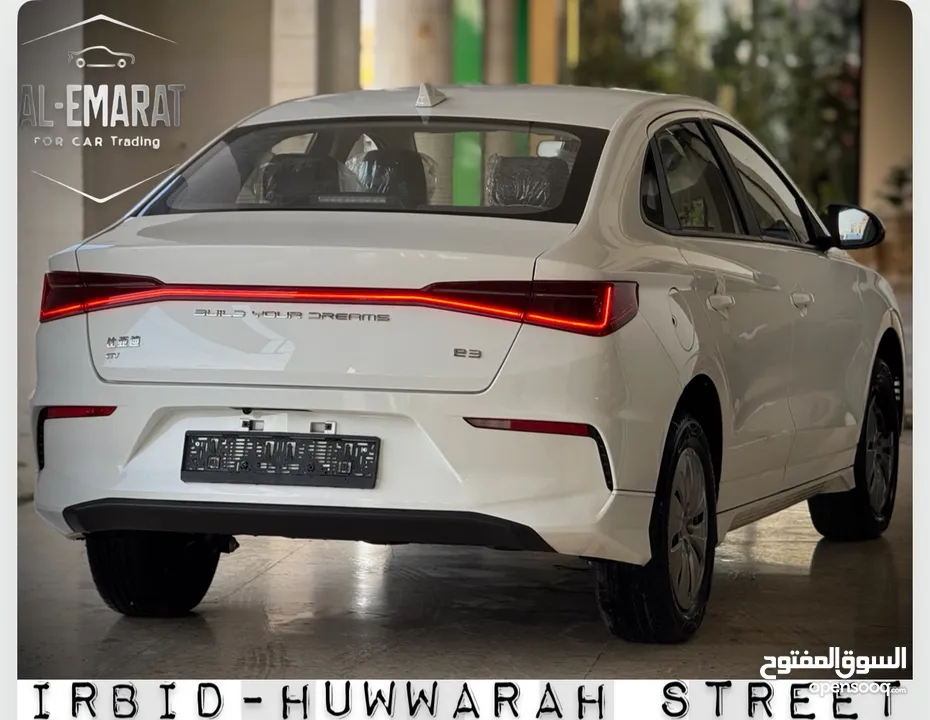 BYD E3 2023 عداد زيرو حصرياااا وبسعر حررررق تقطع 350 كم بالشحنة الواحدة عرض والكمية محدودة