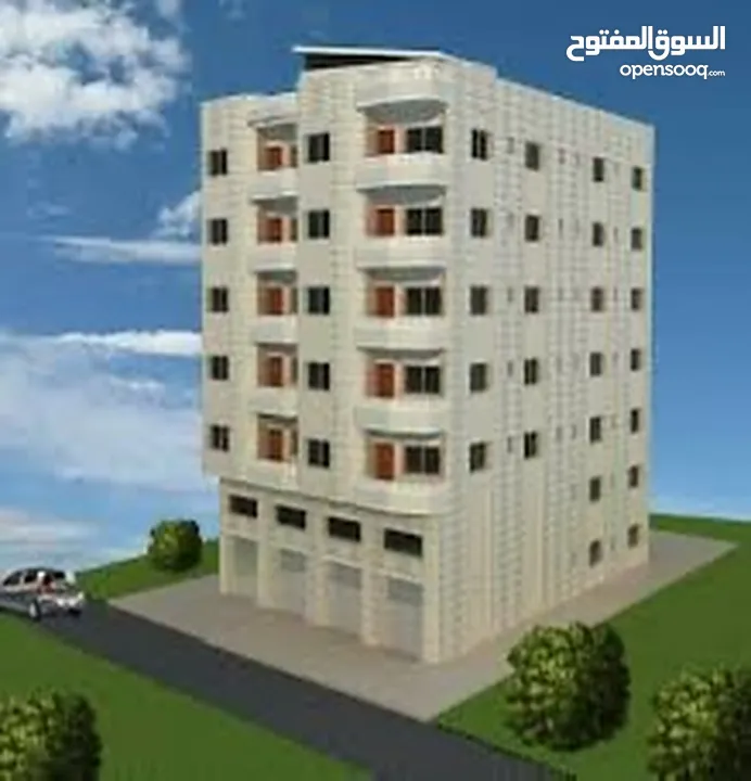 للبيع شقة شارع الرئيسي بيت وزن