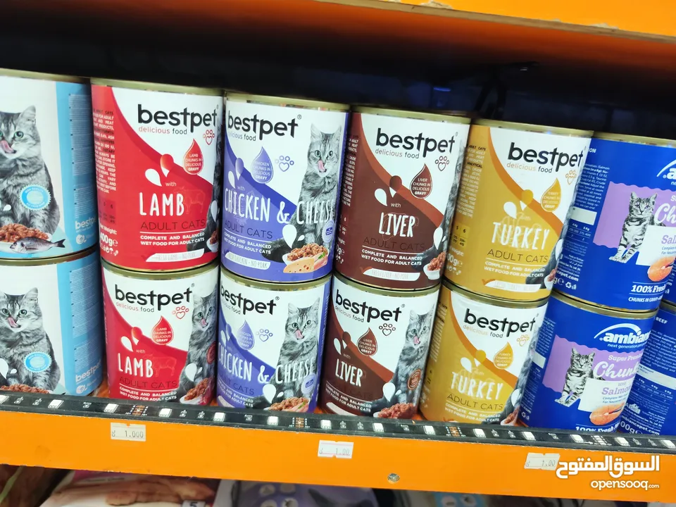 معلبات قطط "بيست بت" (Best Pet) الشهيرة:  "بيست بت": طعام القطط المفضل!