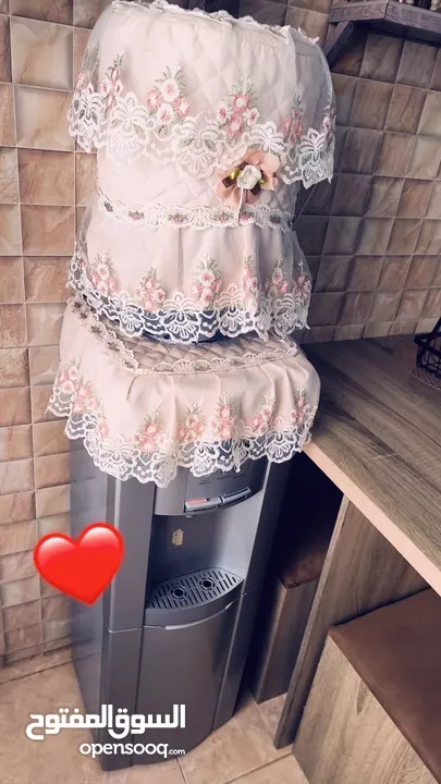 كولر ماء كراون لون سلفر