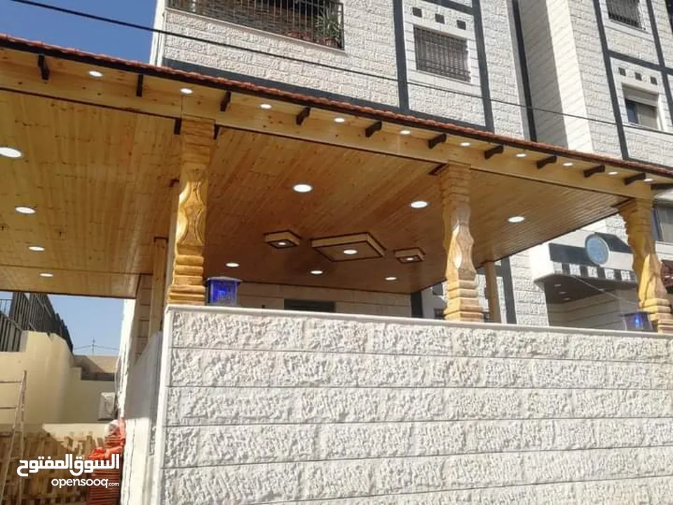 تركيب كافه اعمال الكرمه لصيانه الكرميد من تسريب المياه واستبدال الحبه المكسور ومعالجه الخشب