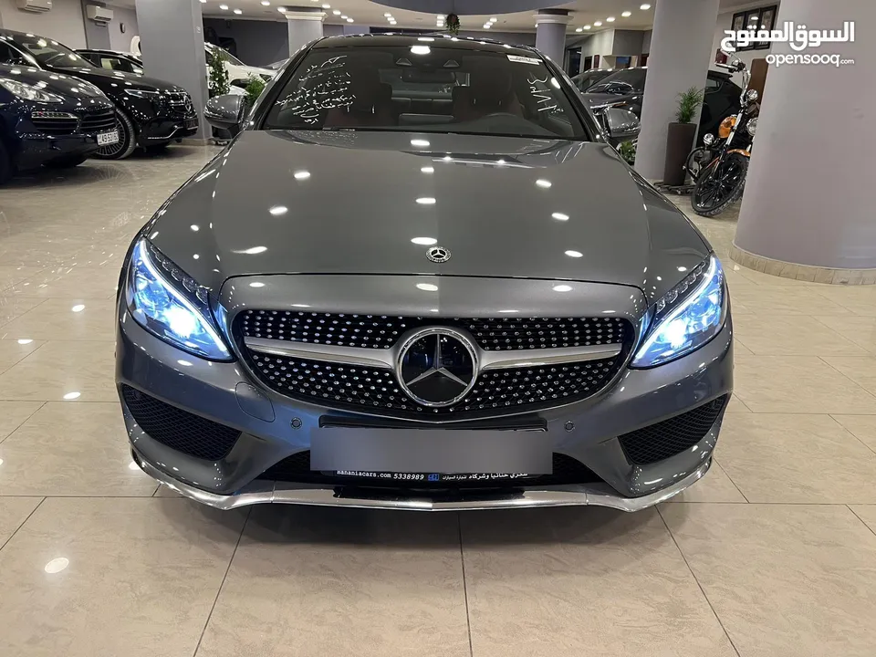 Mercedes c200 coupe 2018 2.0L بنزين designo
