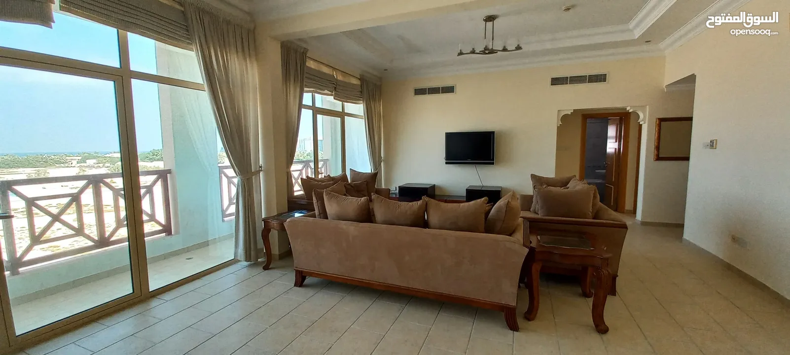 APARTMENT FOR RENT IN SEEF 3BHK FULLY FURNISHED IN WITH ELECTRICITY