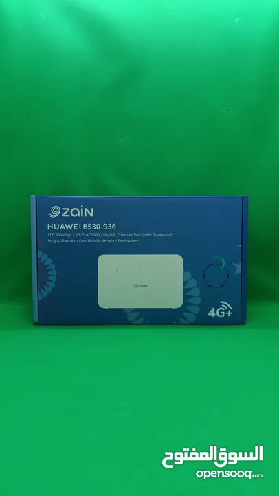 راوتر 4G+ جديد باللزقة مشغل شريحة هواوي زين سرعة 1300AC cat7  2.4 & 5G