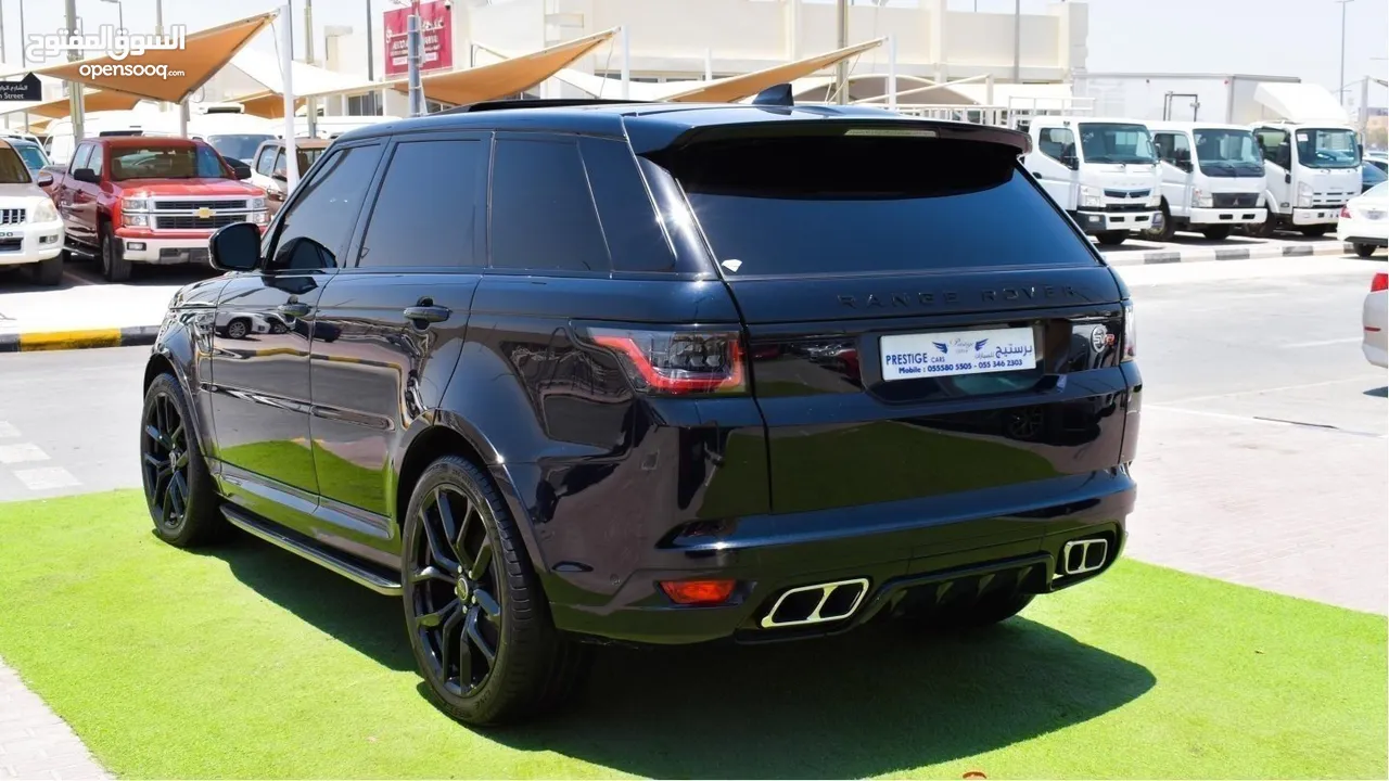 RANGE ROVER SPORT 2017 V8 Body Kit 2020 SVR