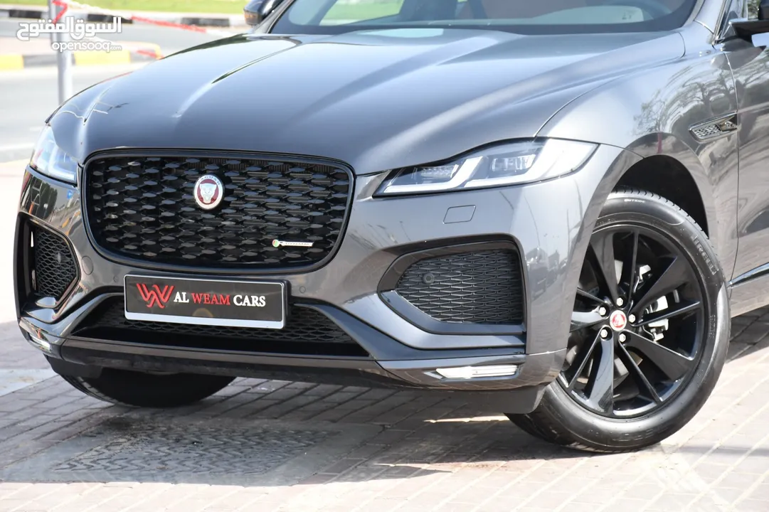 جاكوار F PACE R DYNAMIC مواصفات خليجيه موديل 2023