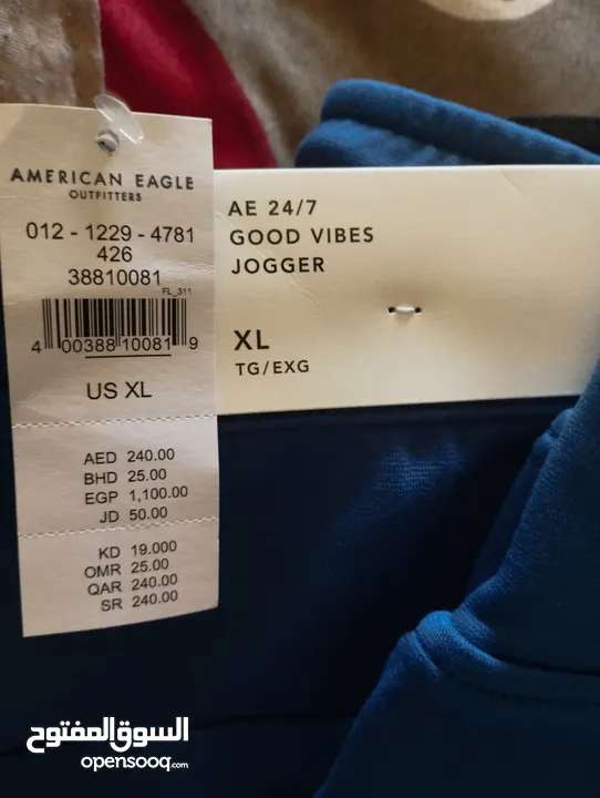 2 new American eagle joggers XL for sale