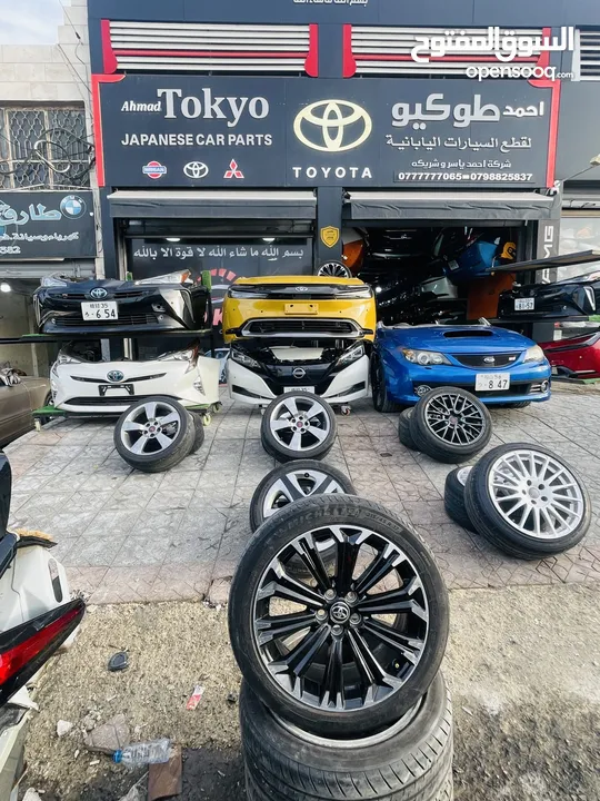 متوفر جميع قطع تويوتا بريوس 2010-2025 بودي محركات بطاريات هايبرد ونيسان ليف2024  اصلي ياباني ميكانيك