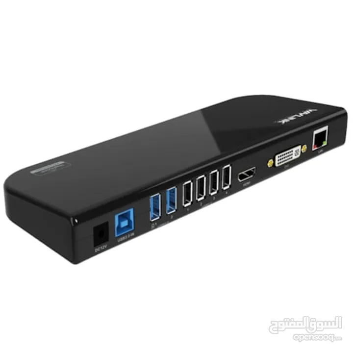 WAVLINK USB 3.0 UNIVERSAL DOCKING STATION دوكستشن من ووف لينك مواصفات رائعة 