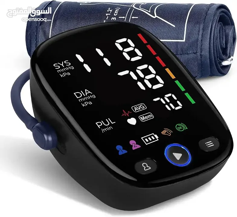 جهاز قياس ضغط الدم وجهاز قياس السكر سعر الجهازين ( 15 د.ك)