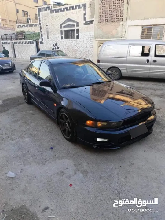 مستبيشي جلنت 2001 محدثه 2006 السياره كرتونه