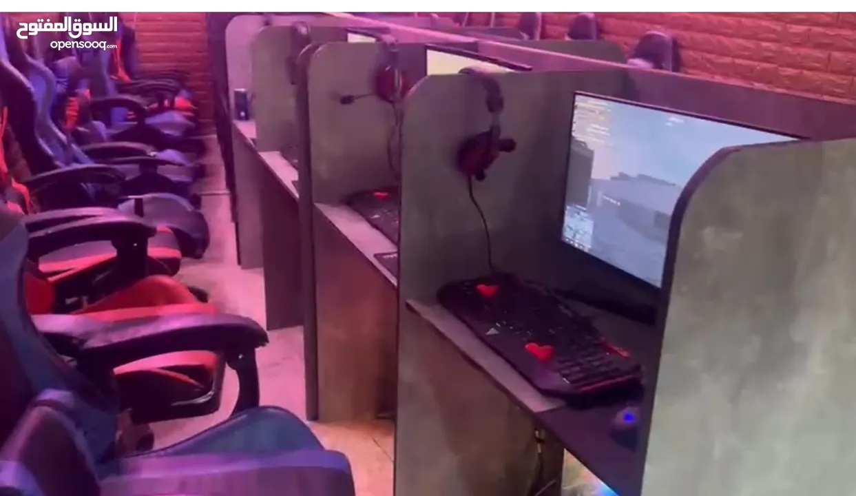 محل جيمنج كامل للبيع