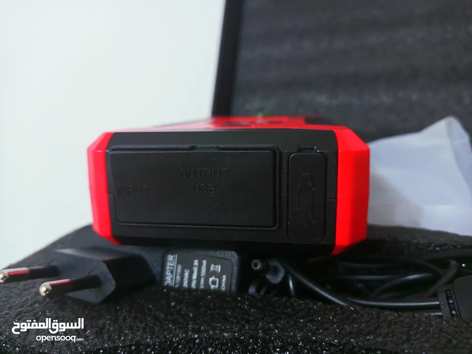 باوربانك طوارئ 12 فولت لتشغيل المركبات المتعددة وشحن الموبايل 12v emergency car jump starter