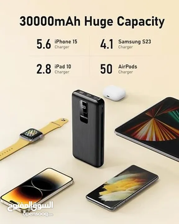 Power bank  30000 mAH VEEKTOMX  باور بانك  30000 الف امبير