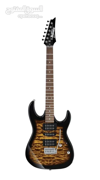 جيتار كهربائي Ibanez GRX70QA-SB GIO مسكر بالكرتونه