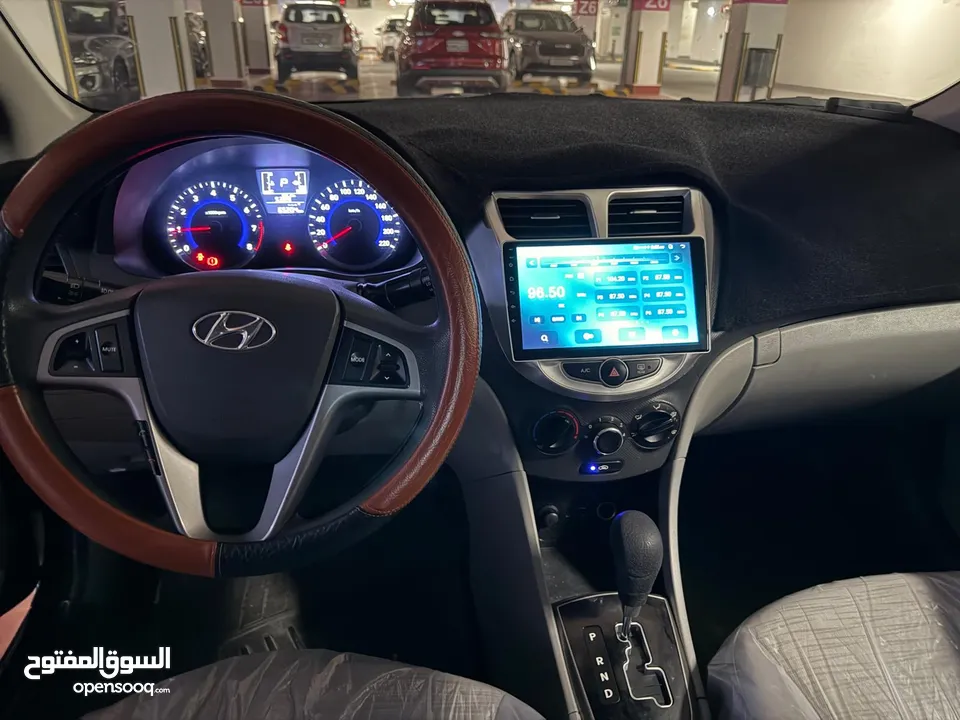 Well maintained Hyundai Accent 2018 with Android player