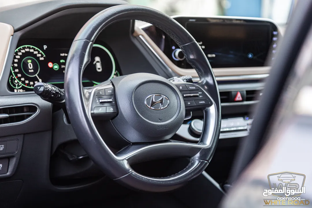 Hyundai Sonata 2022 Hybrid  يمكن التمويل بالتعاون مع المؤسسات المعتمدة لدى المعرض