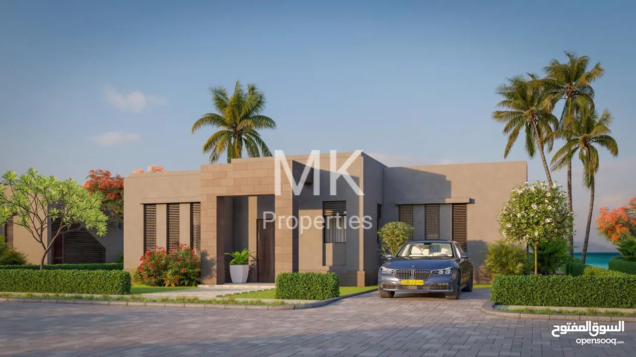 A luxury villa for sale in installments, lifelong residence in the Sultanate of Oman