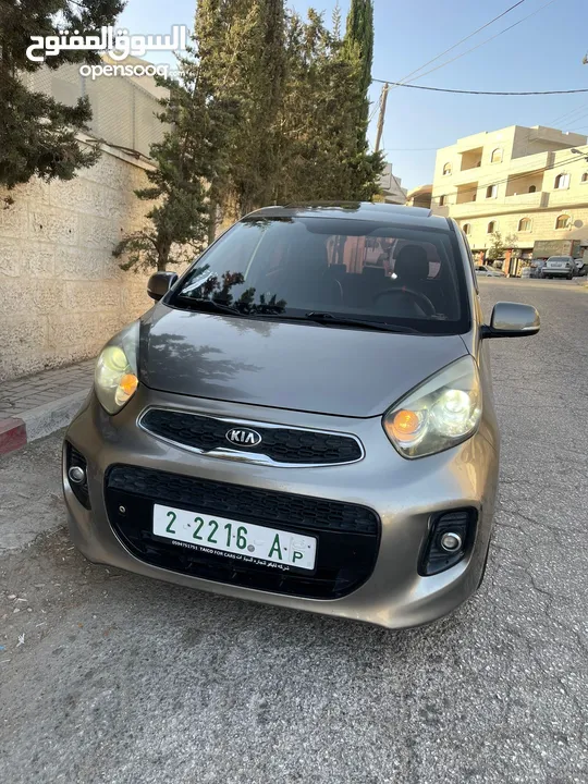 كيا مورننغ فتحة سقف وبصمة