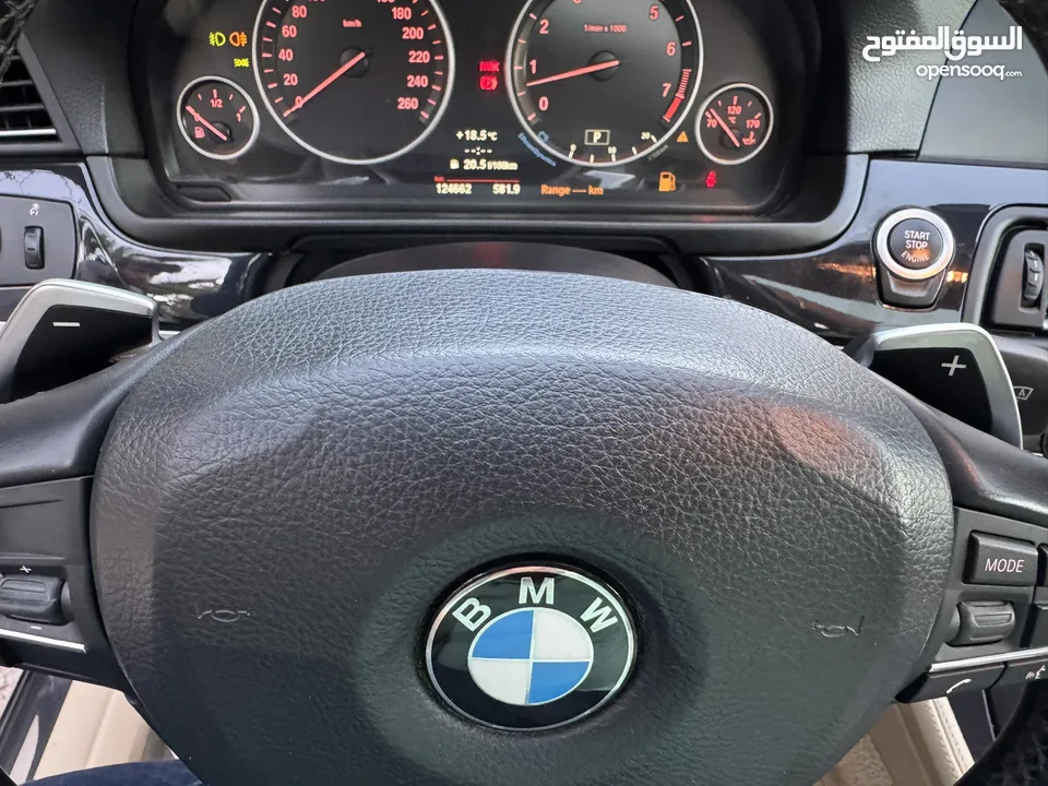BMW 525i وارد الوكالة ابو خضر ممشى قليل