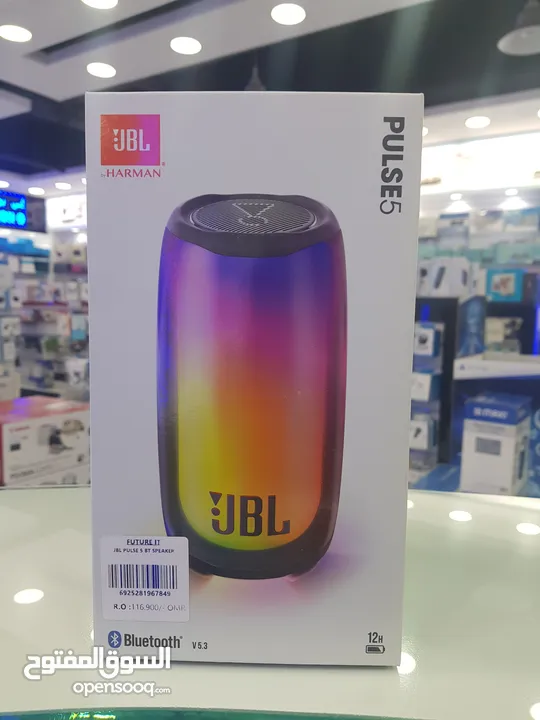 Jbl pulse5 Bluetooth Speaker 12h playtime