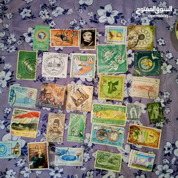 طوابع بريد قديمه  جدا للبيع المستعجل